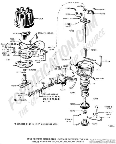 ford truck distributor 5.8